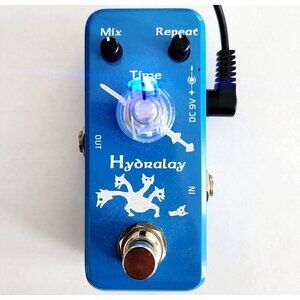 Movall Hydralay Delay Echo Guitar Pedal FX Effects Tested Blue Dragon ELEC